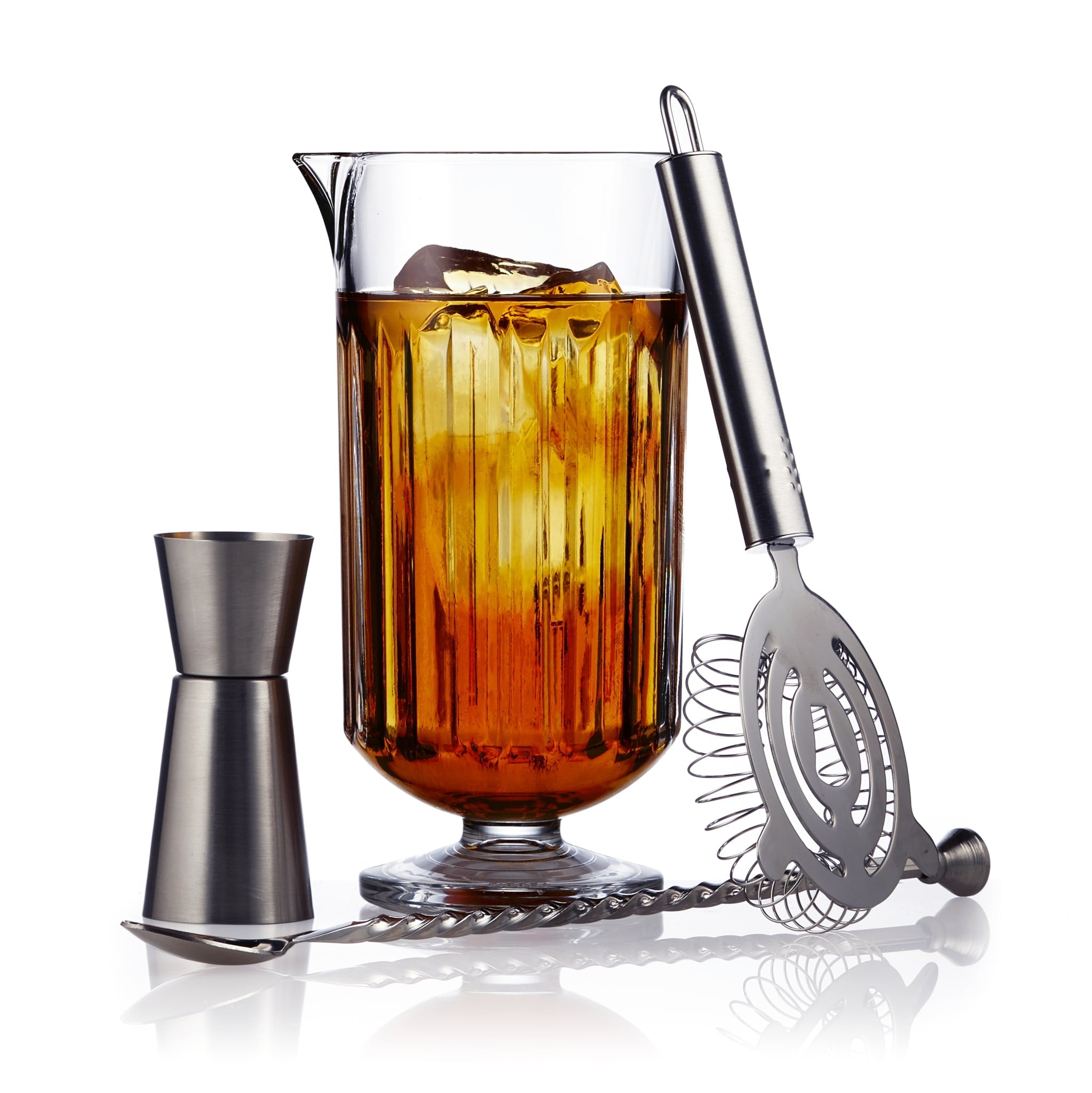 Libbey Classic Cocktail Flashback 4 Piece Bar Mixing Set in - Cocktails and Spirits photo