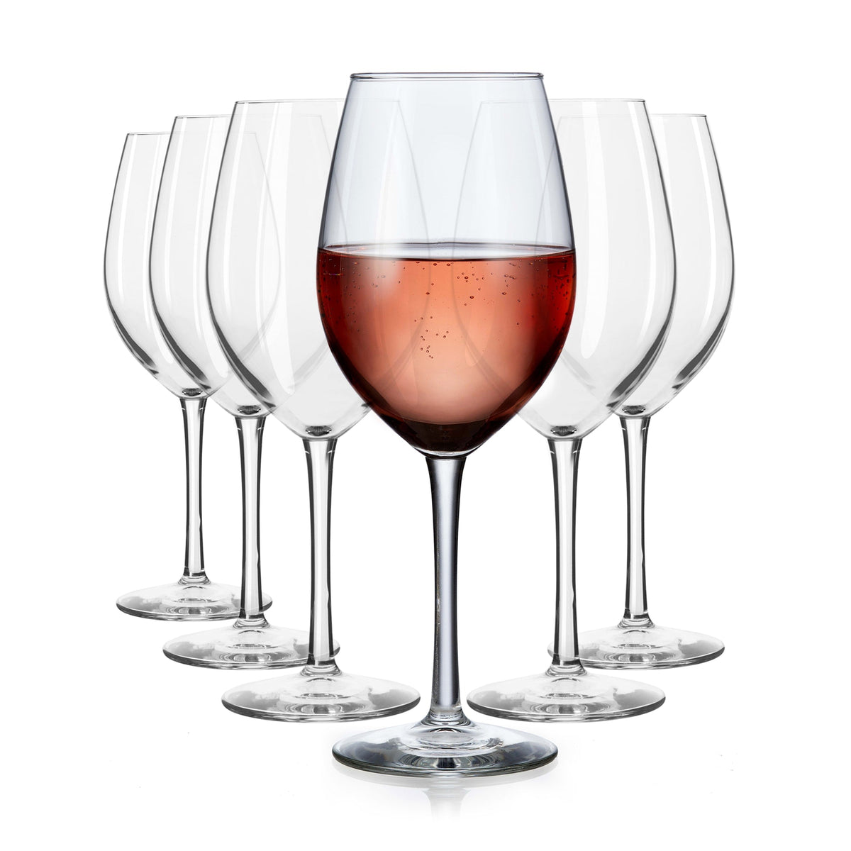 Libbey Entertaining Essentials All Purpose Wine Glasses, 17 ounce, Set of 6 in - Stemware photo