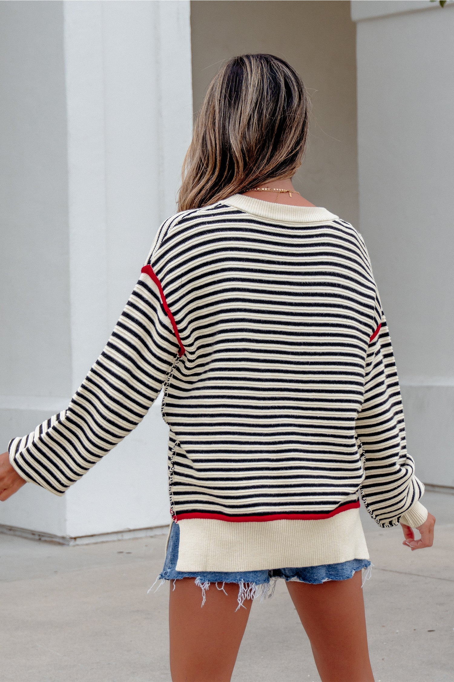 Hazel Drop Shoulder Oversized Sweater