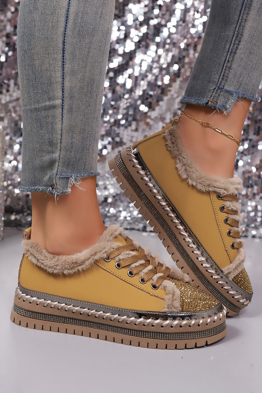 Harper Lace Up Flat Shoes in - Womens Shoes photo