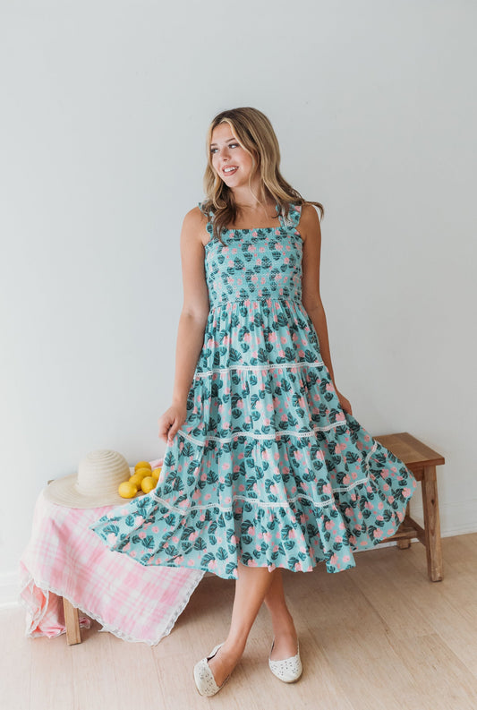 Women's Hawaiian Smocked Dress in - Dresses photo