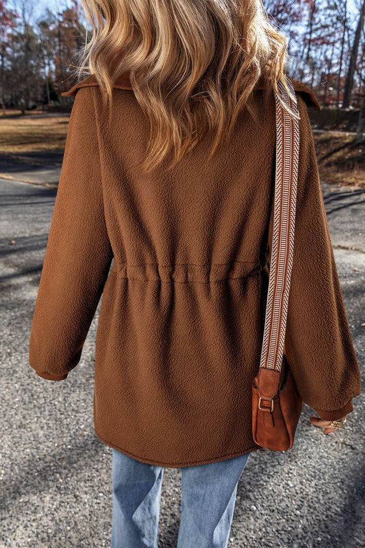 Audrey Half Zip Fleece Pullover in - 20% OFF photo