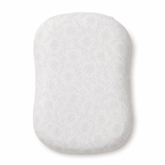 Little Mae & Co. Sage Green Chinoiserie Ruffle Baby Lounger Cover - No Ruffle