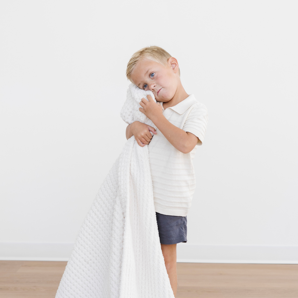 Saranoni Waffle Knit Toddler Blankets in - photo