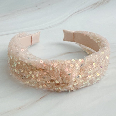 Shimmer Lover Knot Headband in - photo