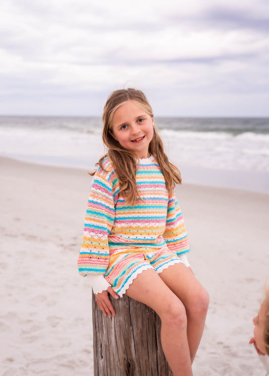Lollipop Knit Shorts -