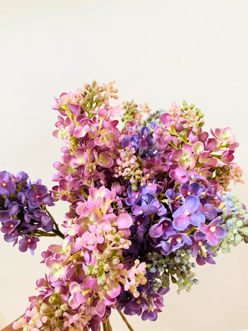 Real Touch Lilacs - Bundle of 3 in - Florals photo