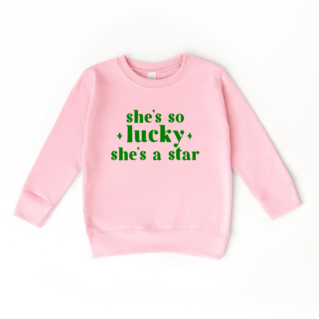 She's so Lucky She's a Star Sweatshirt in - photo