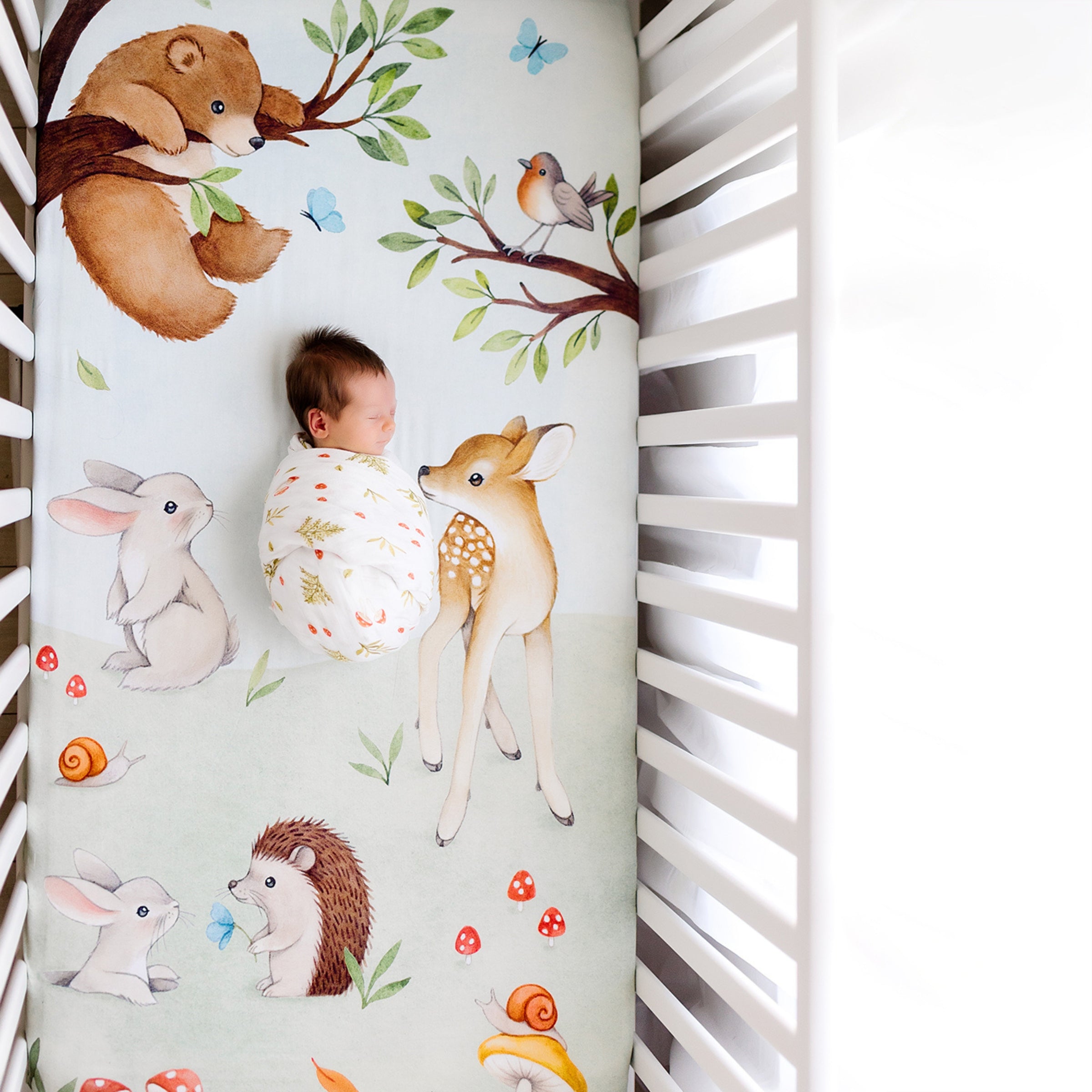 Woodland Swaddle 3-Pack in - Swaddle photo