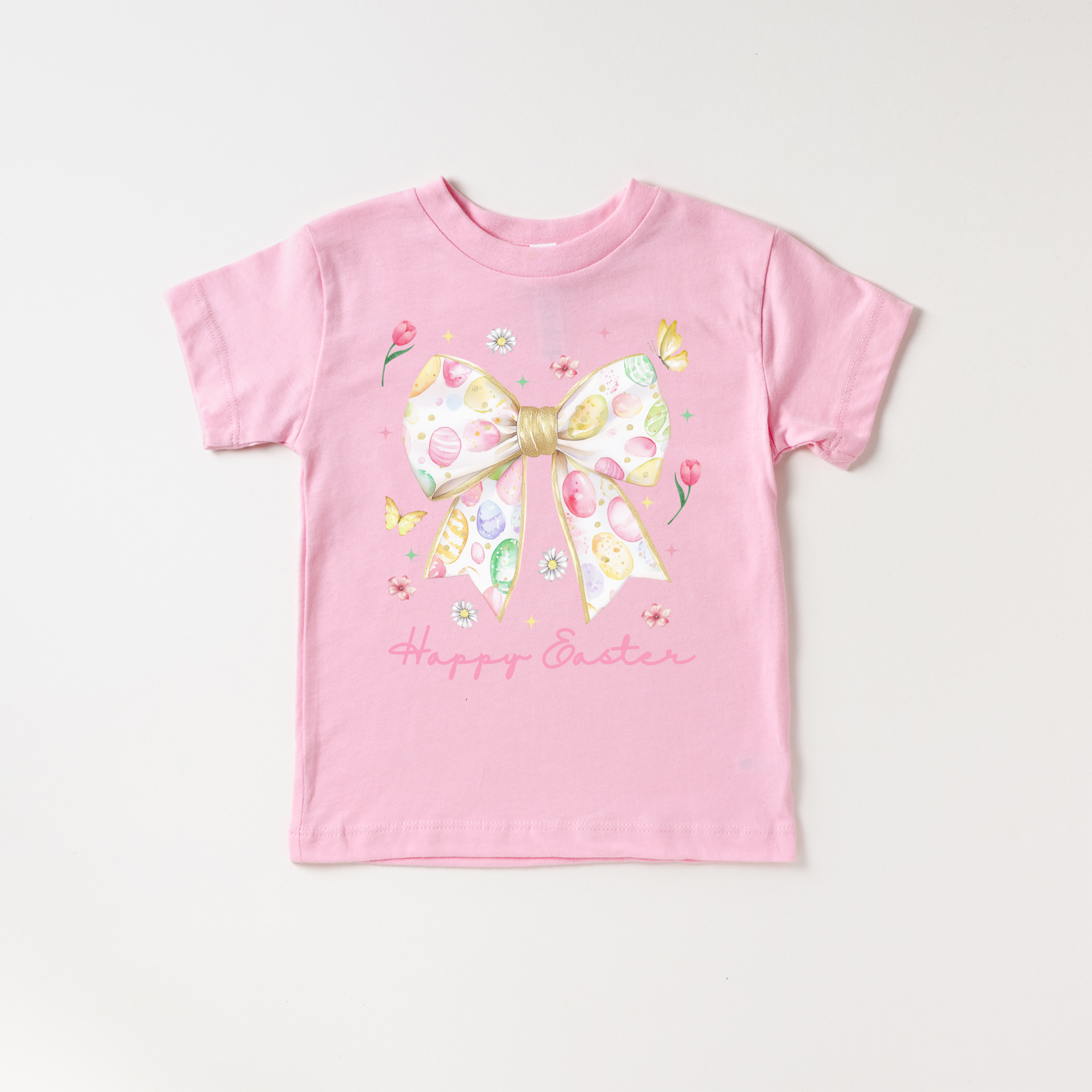 Happy Easter Coquette Bow in - photo