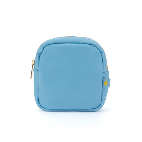 Bailey Small Pouch | INCLUDES UP TO 3 PATCHES in Blue - photo