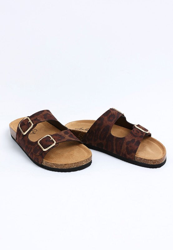 London Rag Gloriosa The Double Strap Slide Sandals in - photo