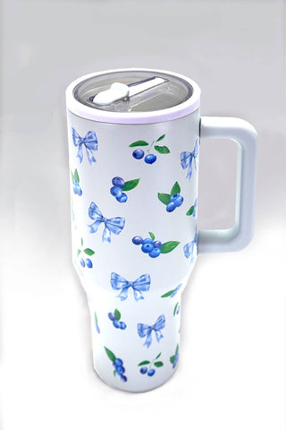 40oz SPILL FREE STAINLESS STEEL VACUUM TUMBLER in - photo