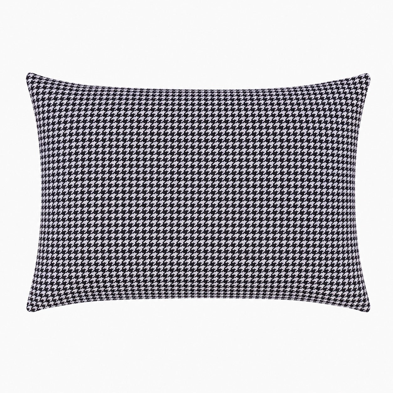 Little Mae & Co. Standard Pillow Case Cover - Black White Houndstooth
