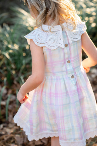 Taffy Plaid Jumper in - Dresses photo