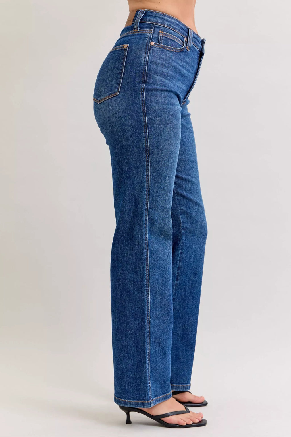 Judy Blue High Waist Tummy Control Straight Jeans in - photo