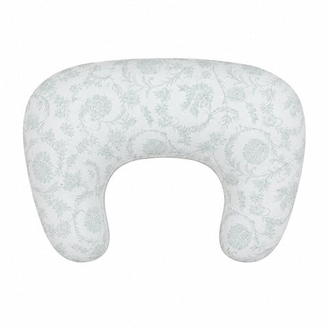 Sage Green Chinoiserie Ruffle Nursing Pillow Cover
