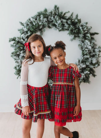 *PREORDER* Christmas Tartan Charlotte Dress