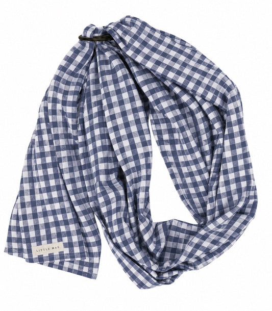 Little Mae & Co. Navy Blue Ring Sling Carrier -