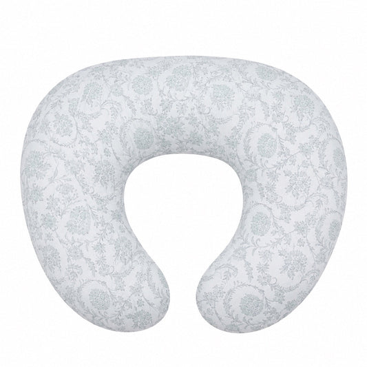 Little Mae & Co. Sage Green Chinoiserie Ruffle Nursing Pillow Cover - Original Cover No Ruffle