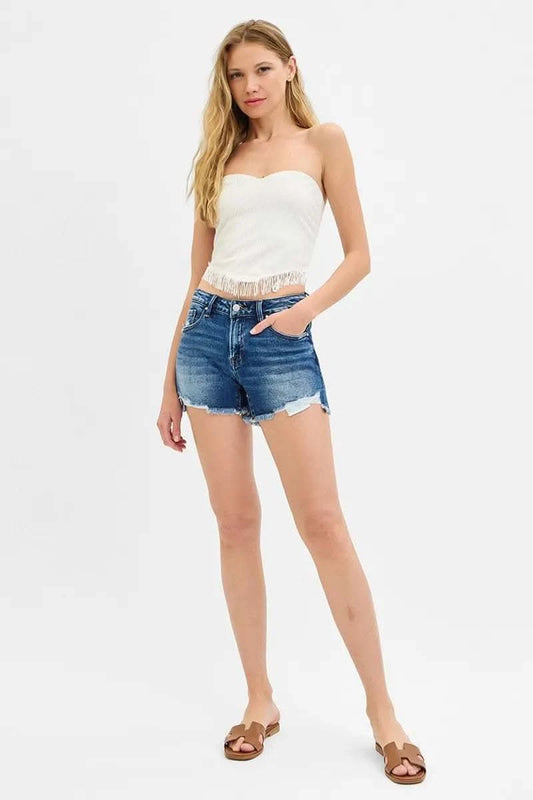 RISEN Low Rise Pikaboo Lining Shorts in - photo