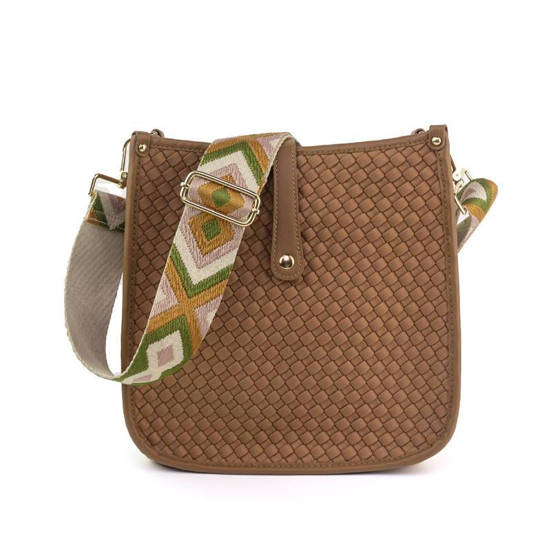 Lea Woven Courier | Choose Your Strap in - Bags photo