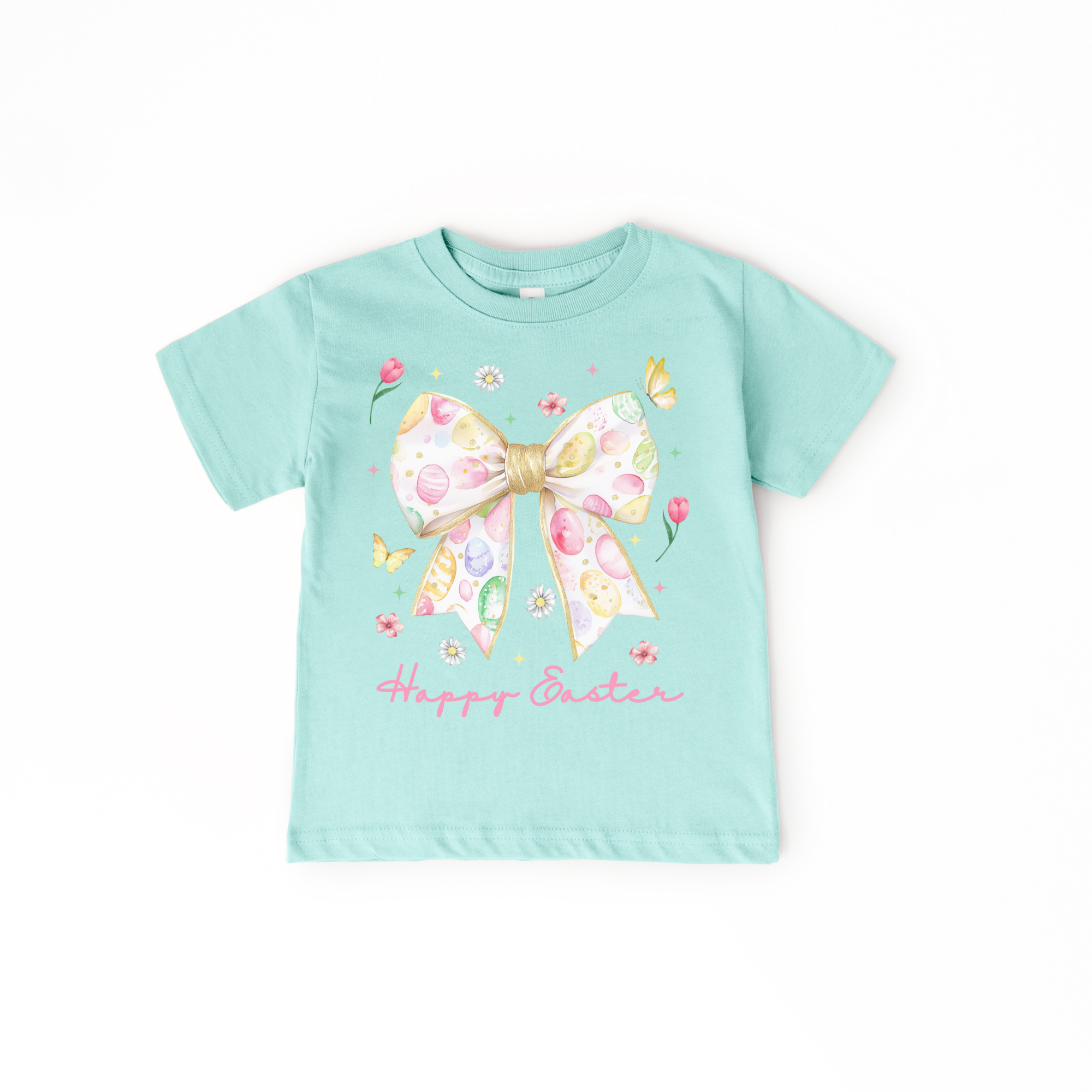 Happy Easter Coquette Bow in - photo