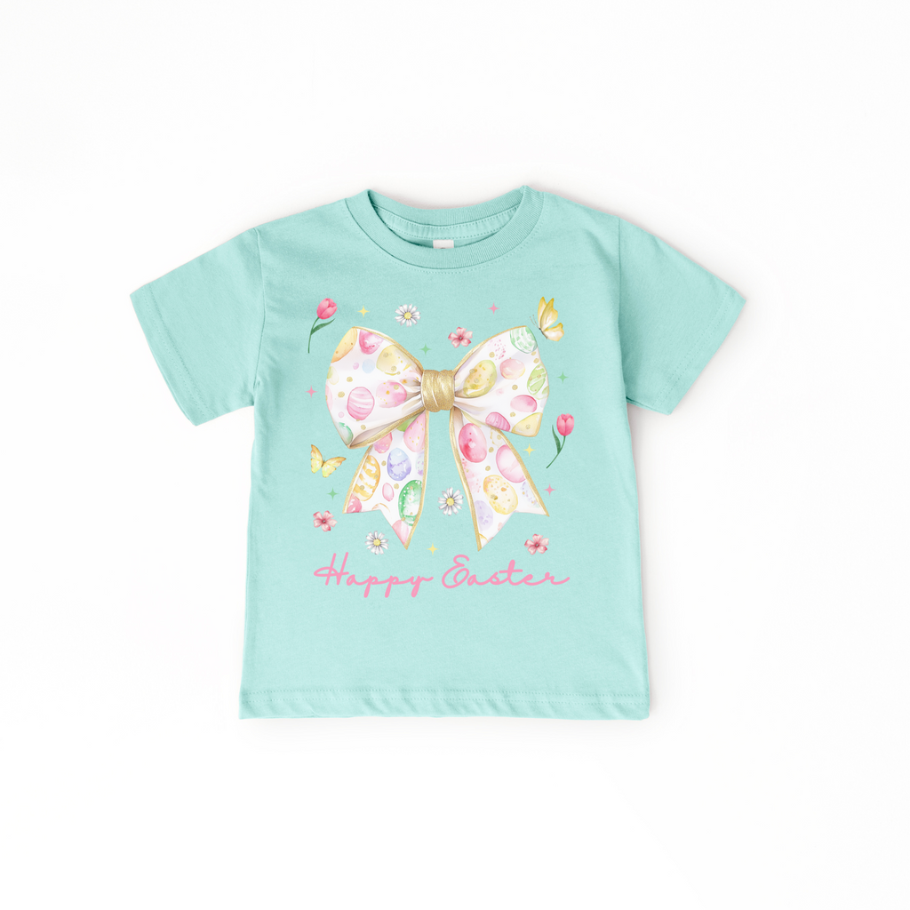 Happy Easter Coquette Bow in - photo