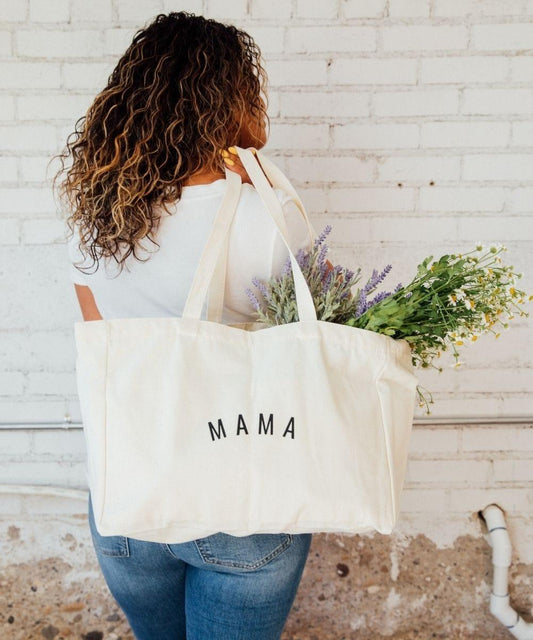 Mama Canvas Tote Bag in - Tote Bag photo