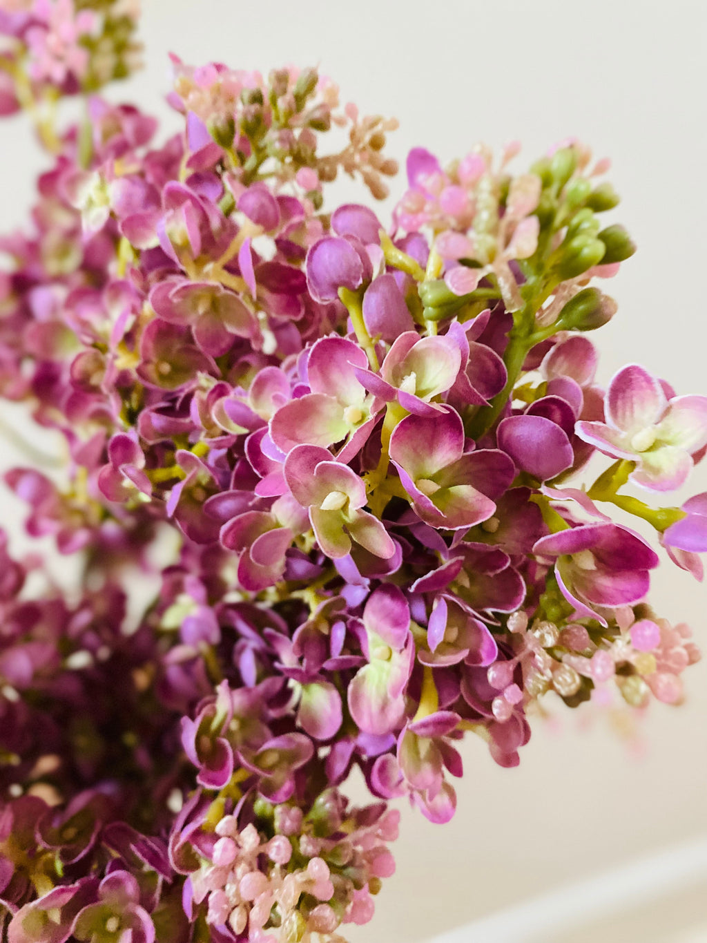 Real Touch Lilacs - Bundle of 3 in Lilac Purple - Bundle of 3 Stems - Florals photo