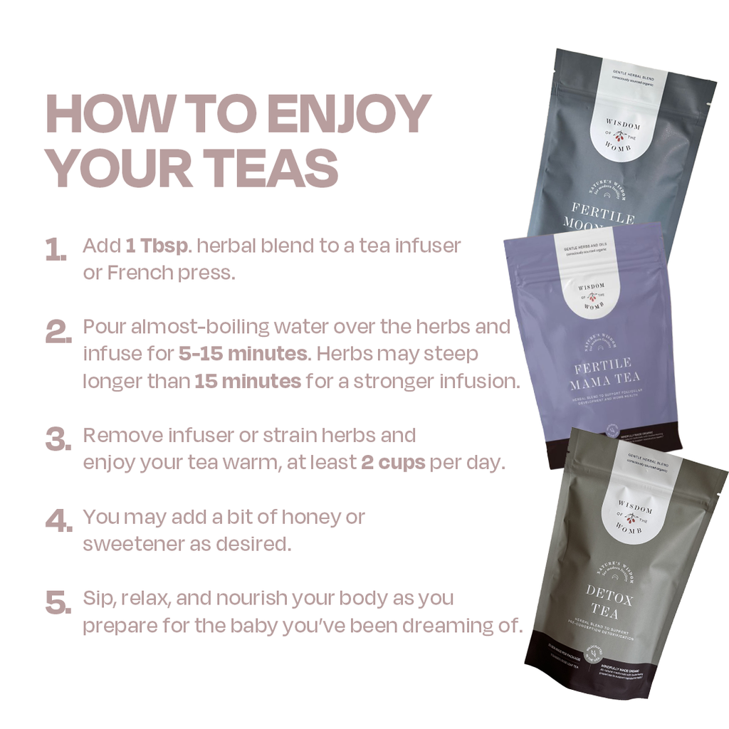 Moon Mama Fertility Tea Bundle - New Bundle in - Bundle photo