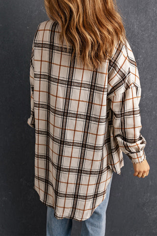 Emily Oversized Plaid Pattern Shacket