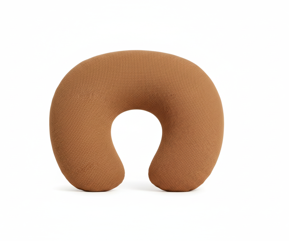 Little Mae & Co. Caramel Waffle Nursing Pillow Cover in - photo