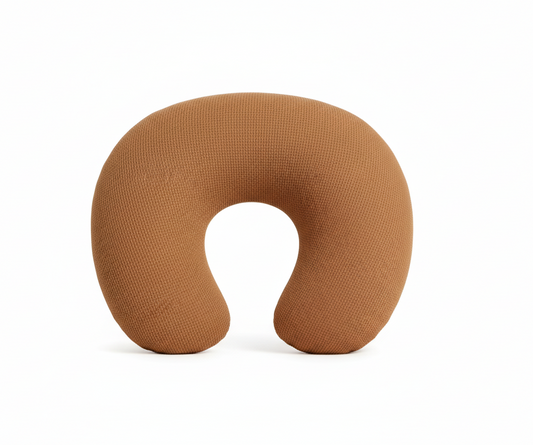 Little Mae & Co. Caramel Waffle Nursing Pillow Cover in - photo