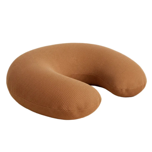 Little Mae & Co. Caramel Waffle Nursing Pillow Cover in - photo