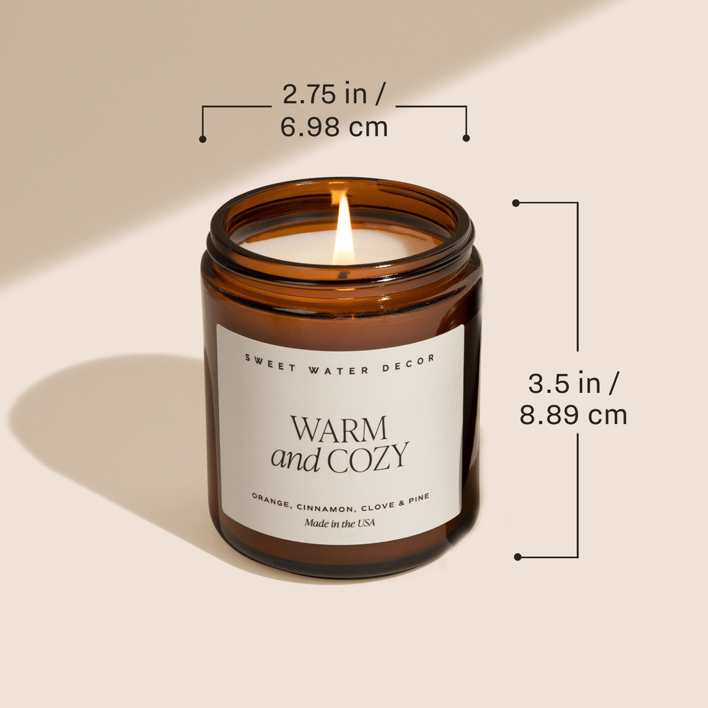 Cinnamon Rolls Soy Candle - Amber Jar - 9 oz in - Candles photo