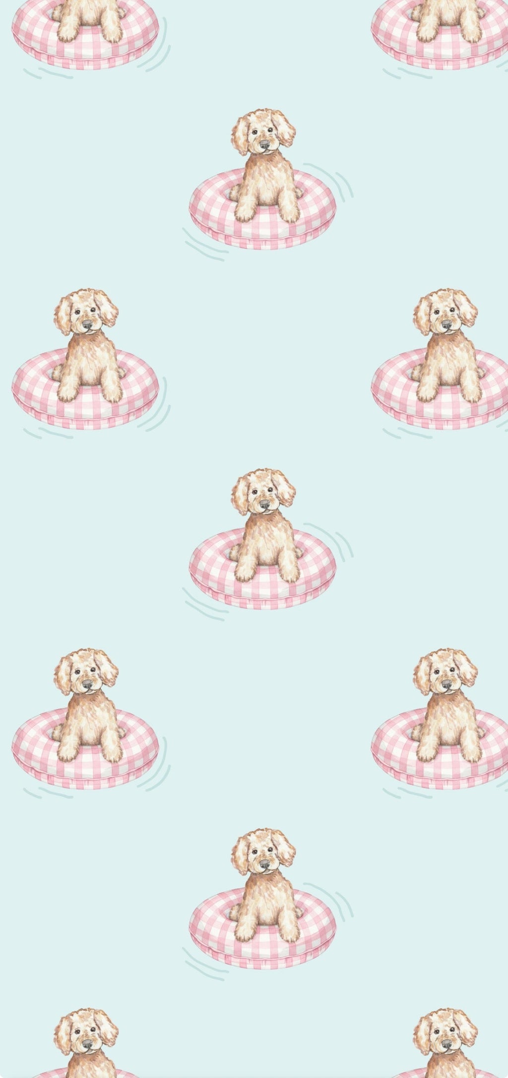 Pink Poolside Pups Comfort Set -