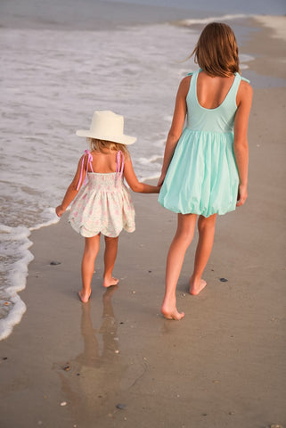 Floral Fancies Scallop Tunic Set - SwagglyLife Home & Fashion