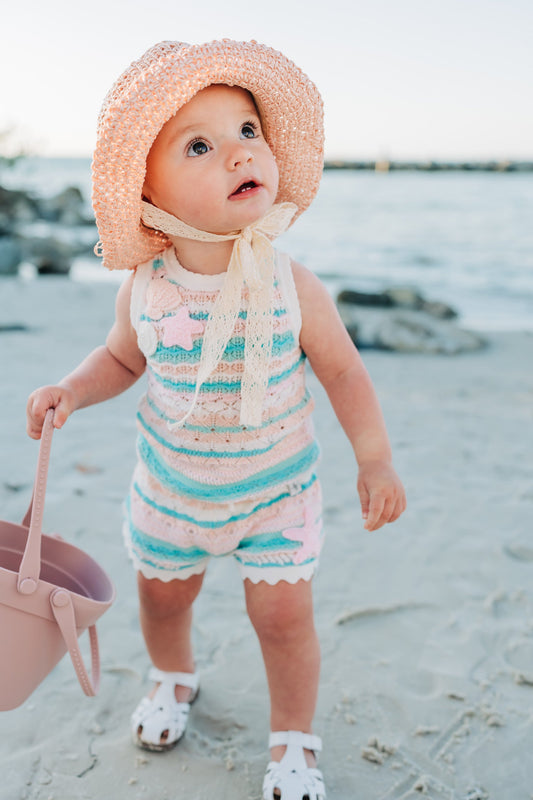 Seashore Stripe Knit Tank in - Shirts & Tops photo