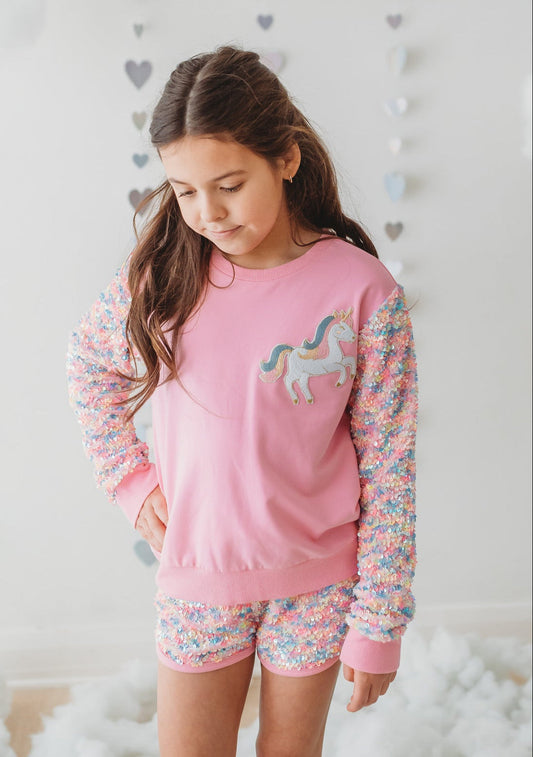 Sparkle Sport Set ~ Unicorn in - Outfit Sets photo