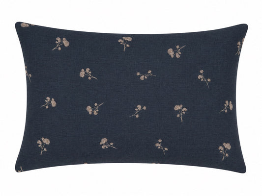 Little Mae & Co. Standard Pillow Case Cover - Blue Dandelion