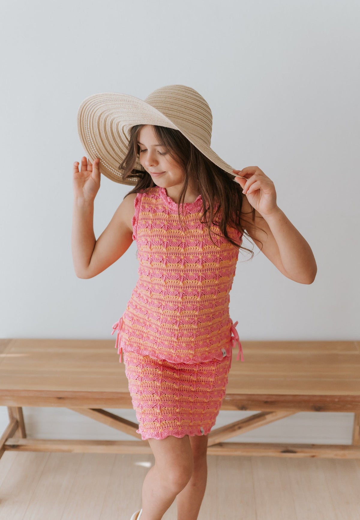 Sunset Knit Skort Set -