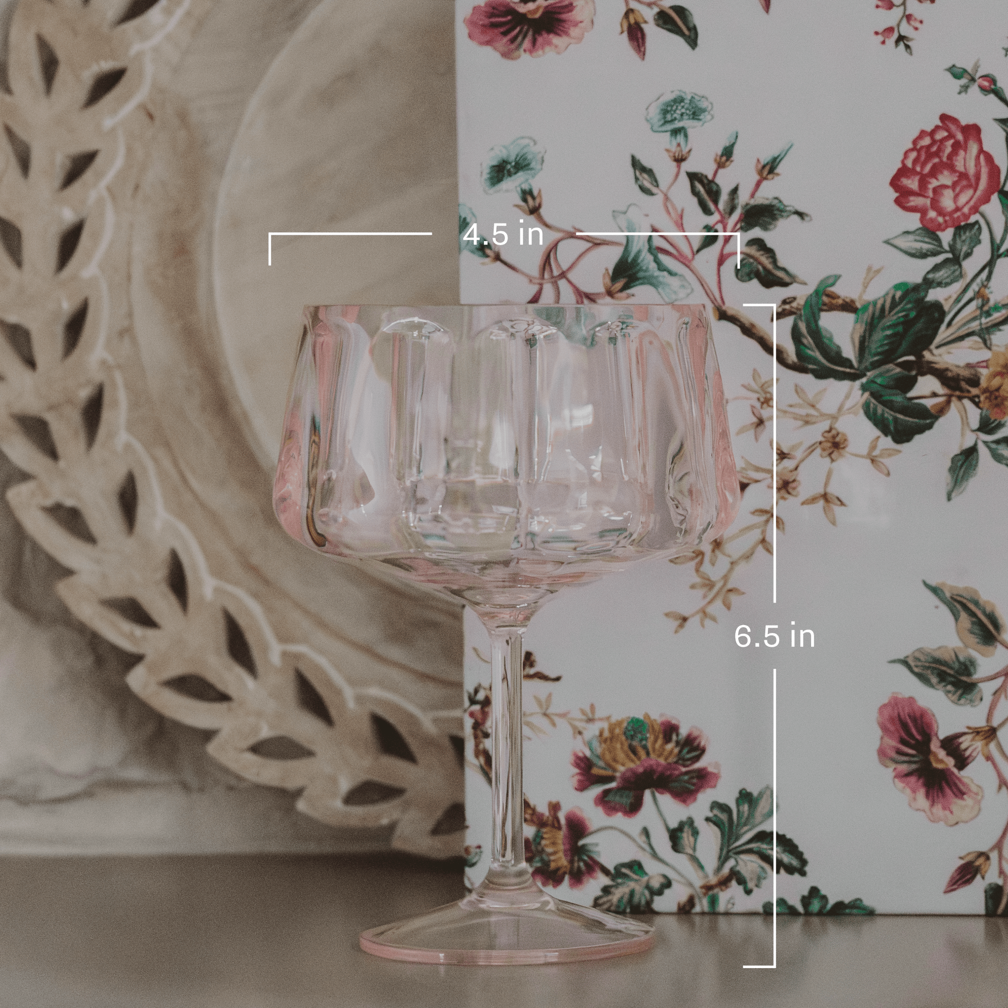 Sweet Water Decor Cocktail Coupe Glass in - Specialty Drinkware photo