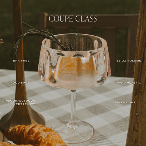Sweet Water Decor Cocktail Coupe Glass in - Specialty Drinkware photo