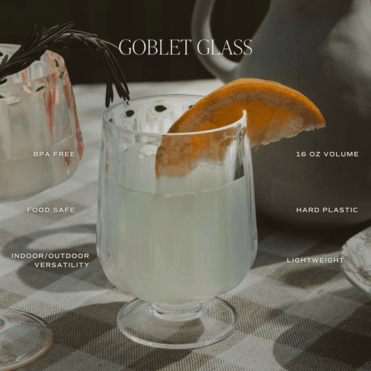 Sweet Water Decor Cocktail Goblet Glass in - Specialty Drinkware photo