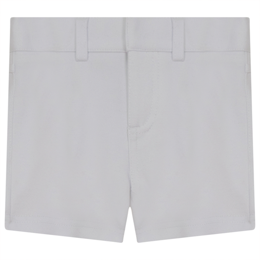 Ponte Short Pant in White - Boys Pants photo