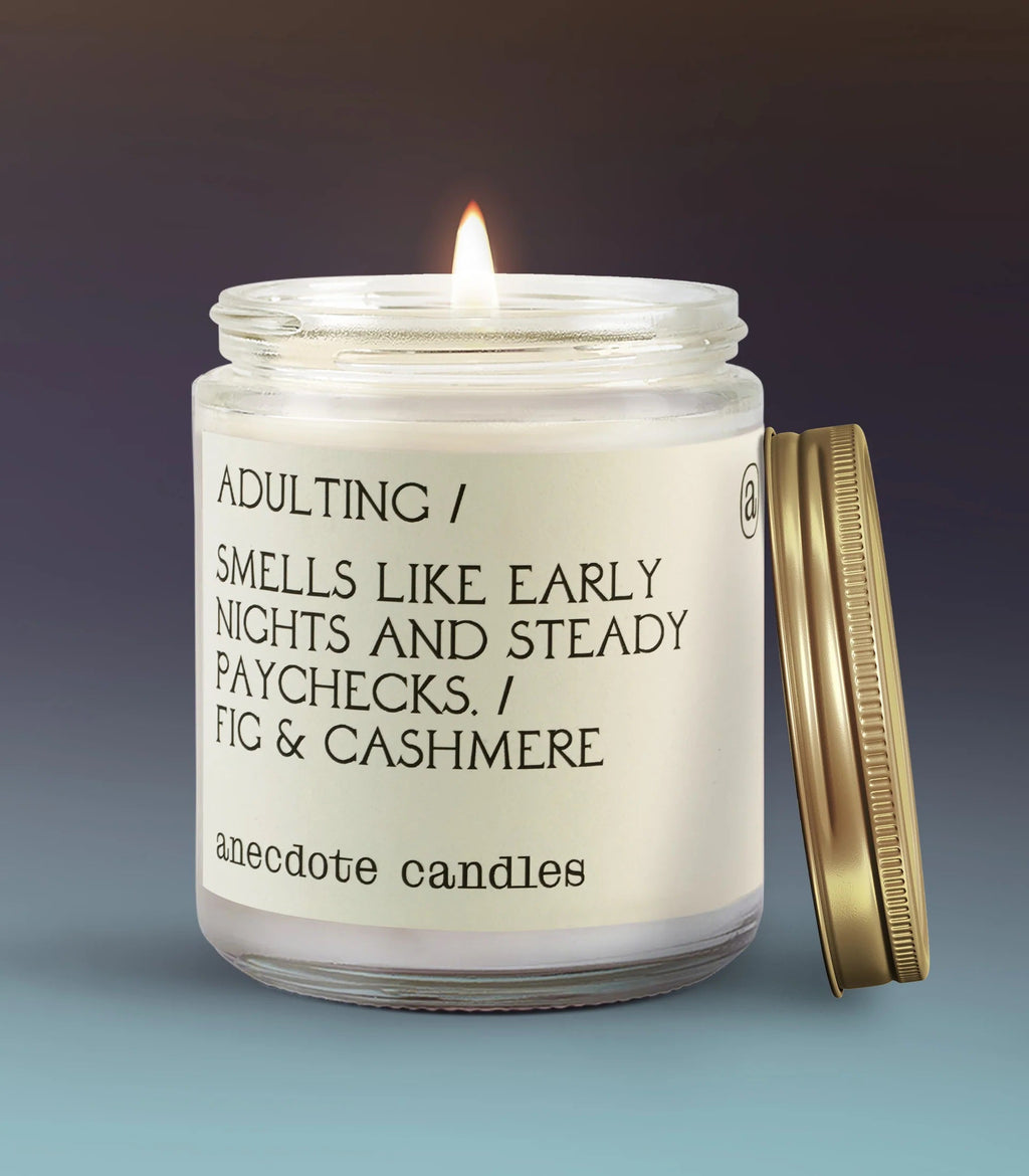 Adulting in Standard Jar - candles photo