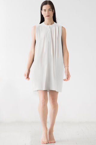 Aisha Relaxed Sleeveless Sleep Mini Tunic in - NIGHTSHIRTS photo