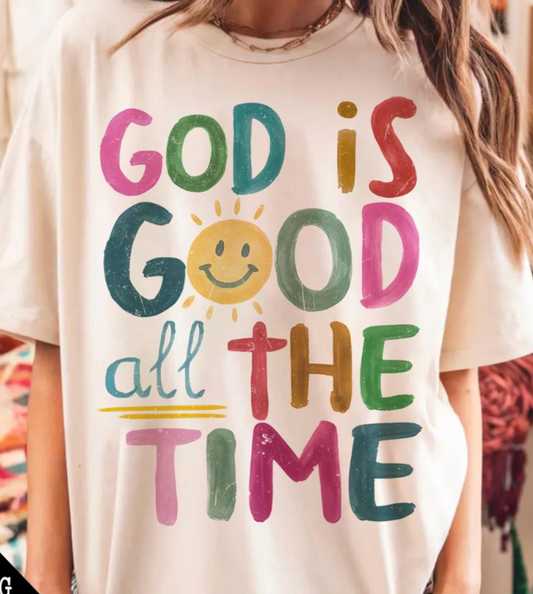 All The Time Graphic Tee in 4XL - Womens photo