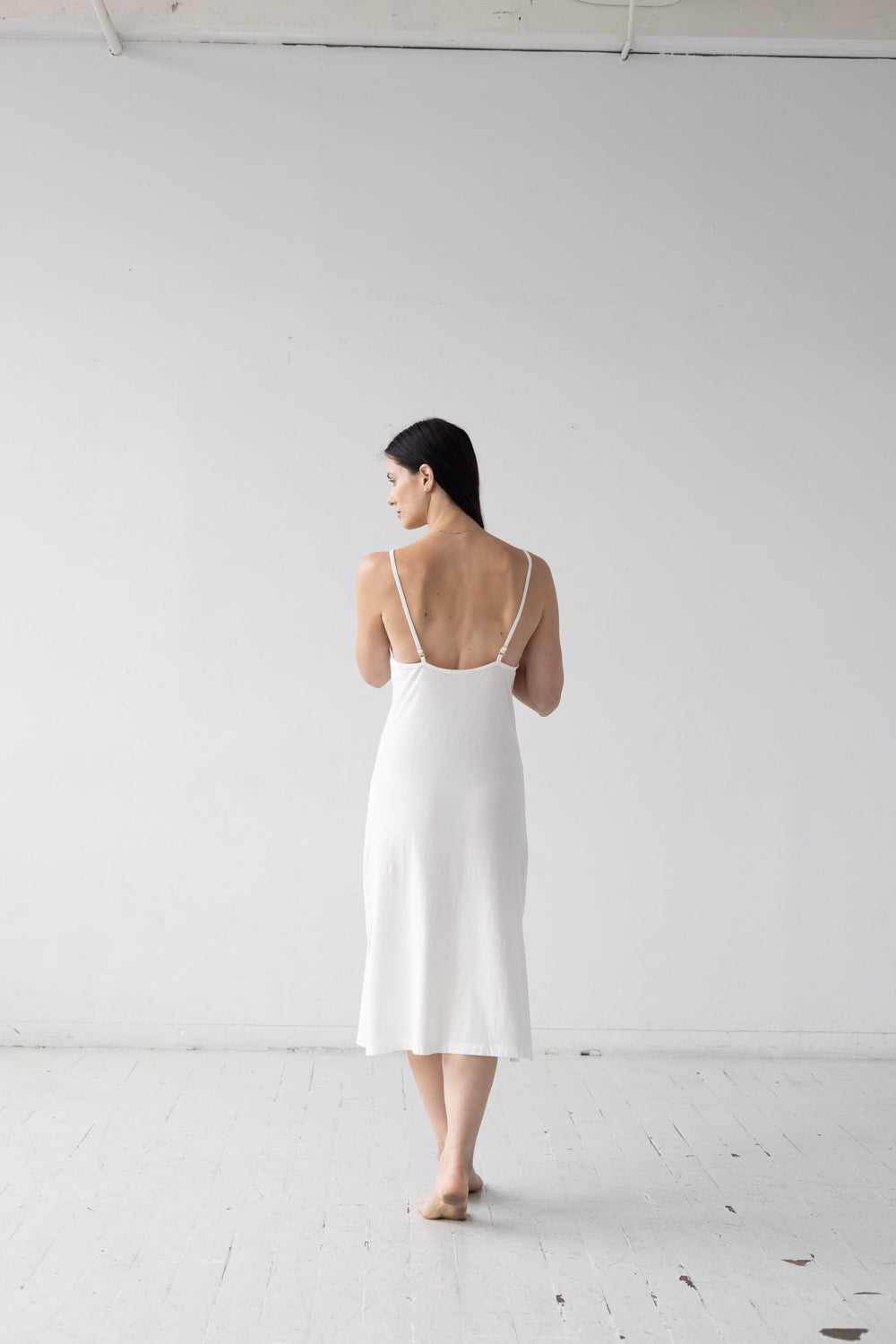Alma Midi Chemise in - NIGHTGOWN photo